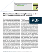 2015-Effects of Maternal Stress During Pregnancy On Birth Outcome and Stress-Related Hormones