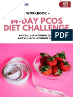 14-Day Pcos Diet Challenge Workbook Batch 1-2