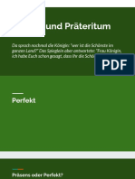 Perfekt Und Präteritum