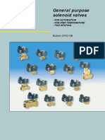 General Purpose Solenoid Valves for Automation, High Temperatures & Heating