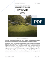 Dry Swales: Virginia DCR Stormwater Design Specification No. 10