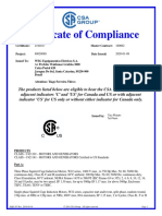 Certificate of Compliance: Tai Pham