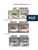 17 Translations Of Fish Malaysians Love