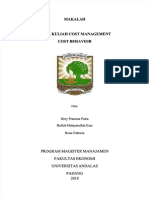 PDF Makalah Cost Behaviorx271 DL