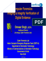 Computer Forensics: Imaging & Integrity Verification of Digital Evidence