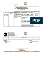 Weekly Homelearningplan