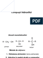 Compușii Hidroxilici