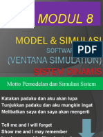 Modul 8 Software Ventana Simulation