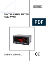 Digital Panel Meter N30U Type