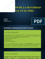 Evolucion de La Seguridad Social en El Peru 1ra Parte