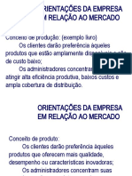 Orientação da empresa