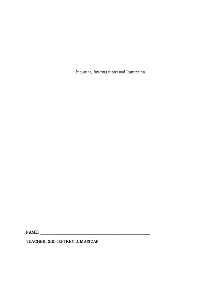 A Capstone Project Exploring Research Methods Through An In Depth