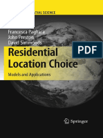 (Advances in Spatial Science) Francesca Pagliara, Alan Wilson (auth.), Francesca Pagliara, John Preston, David Simmonds (eds.) - Residential Location Choice_ Models and Applications-Springer-Verlag Be
