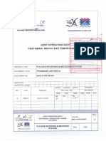 PLN Gas Receiving & Metering Station Work Permit Procedure