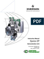 Instruction Guide Epsilon EP Demo Unit