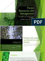 Forest Resources and Management
