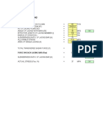 Design of lacing and battens for axial column force of 80 tons