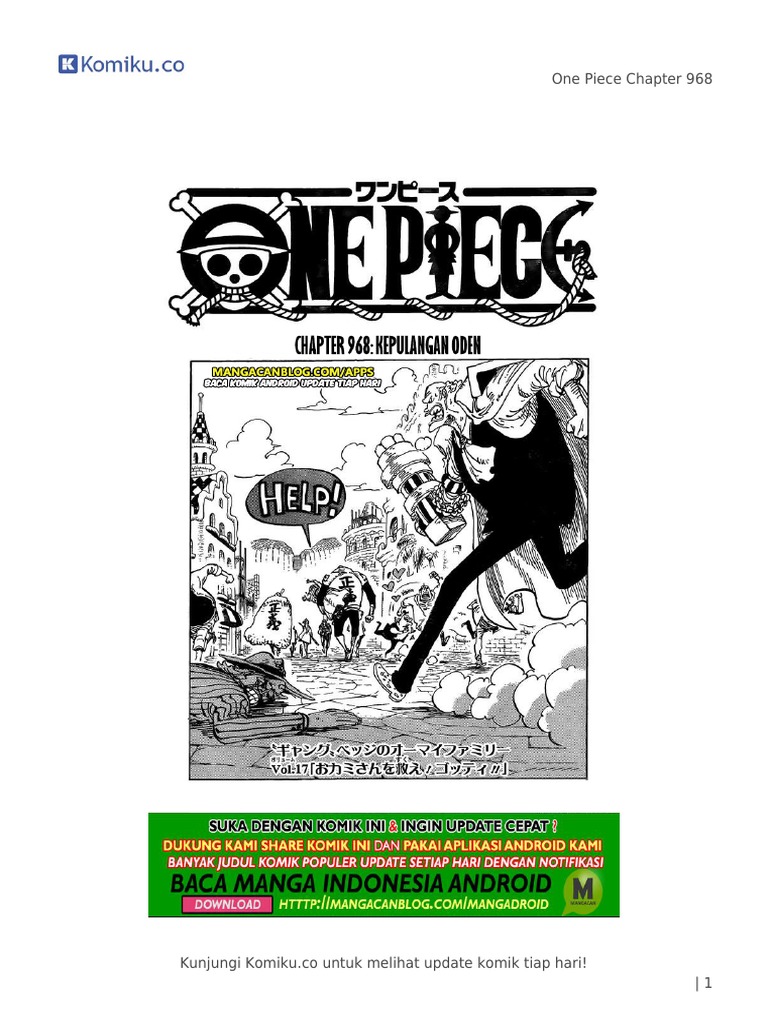 One Piece Chapter 968