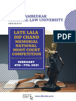 Late Lala Dip Chand: Memorial National Moot Court Competition