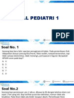 SOAL PEDIATRI 1 Peserta