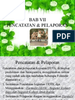 BAB VII. Pencatatan Dan Pelaporan (Lina)