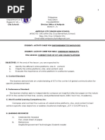 Student'S Activity Sheet For Melc 1 (Modular Modality)