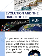 Evolution and The Origin of Life