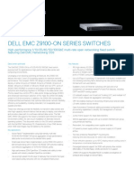 Dell Networking z9100 Spec Sheet