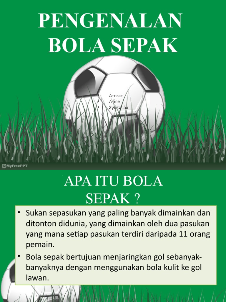 Pengenalan Bola Sepak