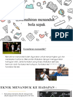 Kemahiran Asas - Menanduk Bola