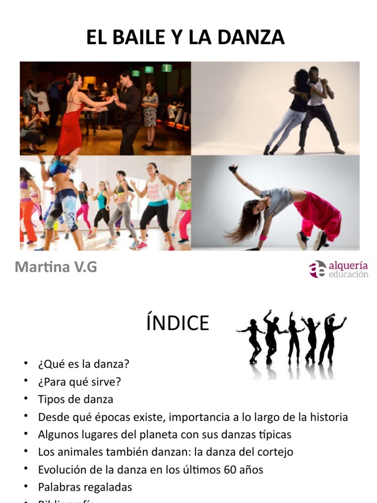 El Baile y La Danza | PDF | Bailes | Las artes escénicas