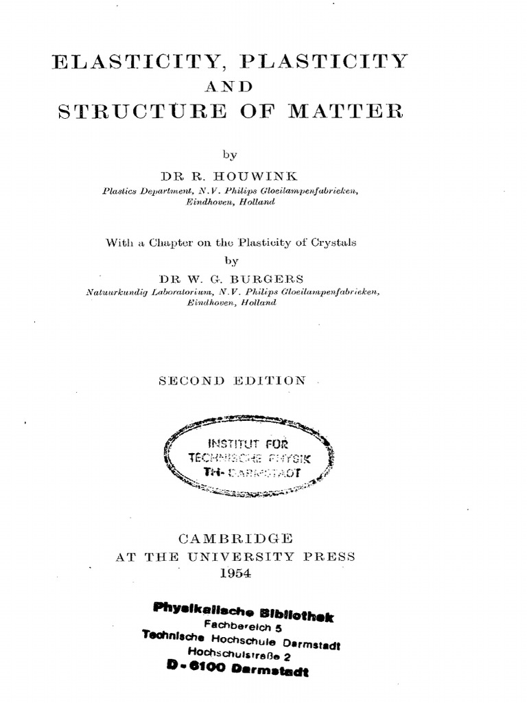 Elasticity and Plasticity Explained | PDF | Plasticity (Physics ...