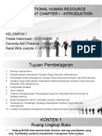 International Human Resource Management Chapter I