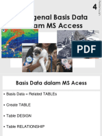 Basis Data Dalam MS Access