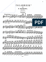 Bazzini - Calabrese - Violin Part