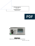 Pentax EPK-i Endoscope Video Processor - Service Manual