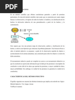 El método inductivo o inductivismo