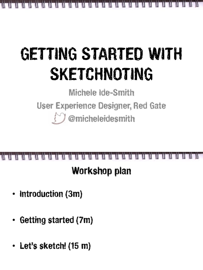 Visual Note Taking Introduction To Sketchnoting Pdf Cognitive