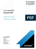 Programme Formation.autoCAD.perfectionnement 2D.3j