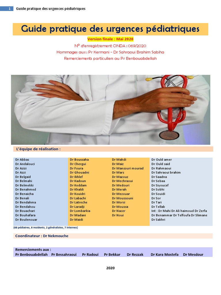 Loxen 50 Agit En Combien De Temps Guide Pratique Des Urgences Pediatriques | PDF | Transfusion sanguine |  Anémie