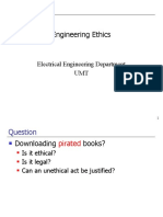 Engineering Ethics: Electrical Engineering Department UMT