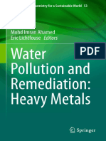 Water Pollution and Remediation Heavy Metals 2021