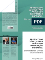 Livro Protocolos Clinicos para Analise Da Composicao Corporal