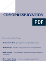 CRYOPRESERVATION