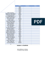 Grade 11-Pasteur: Name Address Attendance Status