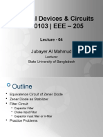 Electrical Devices & Circuits EEE-0103 - EEE - 205: Jubayer Al Mahmud
