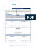 Formulir Yayasan - Pencairan Dana