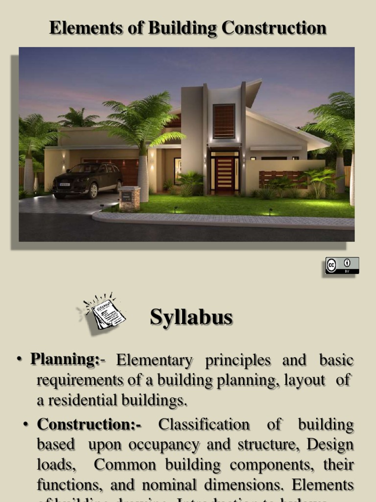 Key Elements of Building Construction | PDF | Deep Foundation | Window