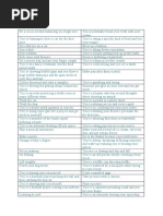 Creative Pantomime Ideas List | PDF | Foods | Nature