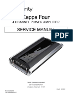 Kappa Four: Service Manual